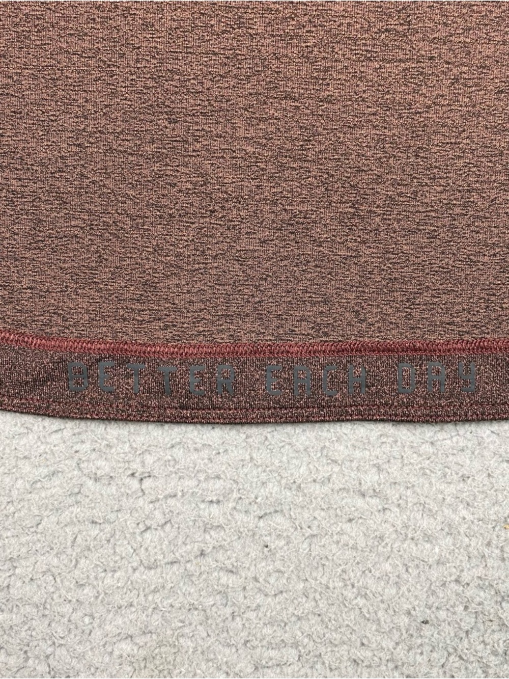 Lululemon T Shirt Men's Size M (Estimated) Curve Hem Gym Workout Athletic Medium - Picture 8 of 8